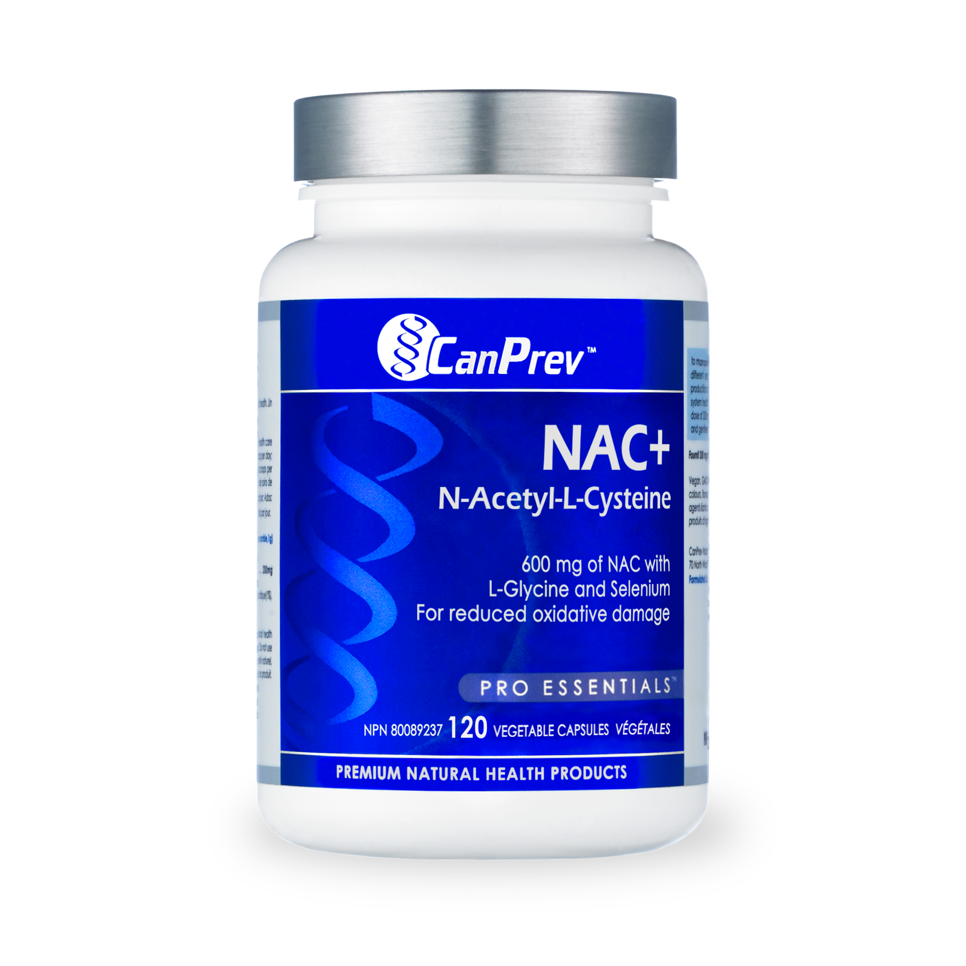CanPrev NAC+ 600mg (120VCap) - Lifestyle Markets
